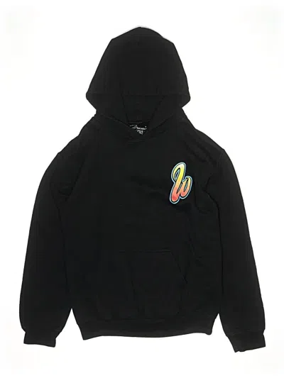 Pre-owned Assorted Brands Kids' Zip Up Hoodie In Black