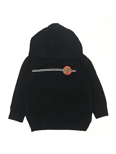 Pre-owned Assorted Brands Kids' Zip Up Hoodie In Black