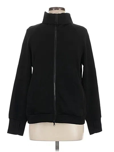 Assorted Brands Zip Up Hoodie In Black