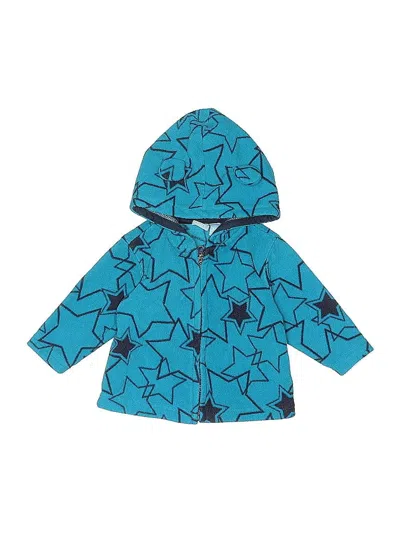 Pre-owned Assorted Brands Babies' Zip Up Hoodie In Blue