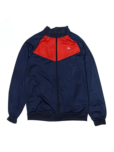 Pre-owned Assorted Brands Kids' Zip Up Hoodie In Blue