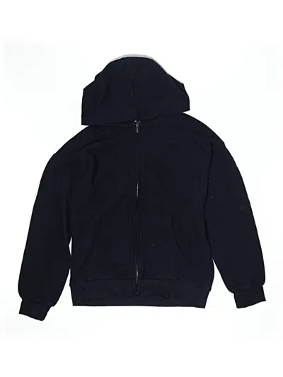 Pre-owned Assorted Brands Kids' Zip Up Hoodie In Blue