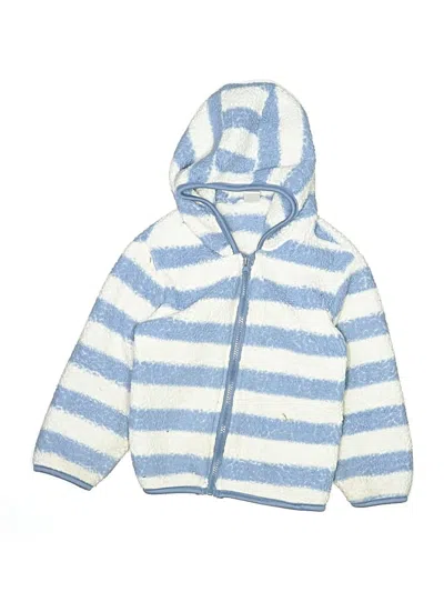 Pre-owned Assorted Brands Kids' Zip Up Hoodie In Blue