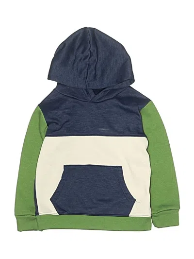 Pre-owned Assorted Brands Kids' Zip Up Hoodie In Blue
