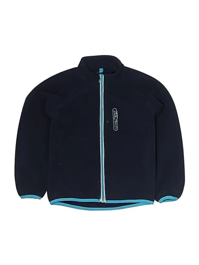 Pre-owned Assorted Brands Kids' Zip Up Hoodie In Blue
