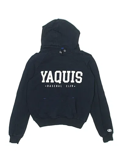 Pre-owned Assorted Brands Kids' Zip Up Hoodie In Blue
