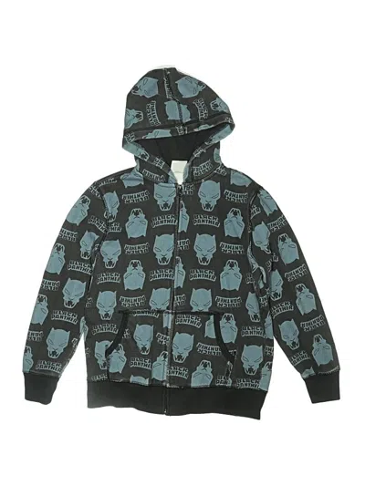 Pre-owned Assorted Brands Kids' Zip Up Hoodie In Blue