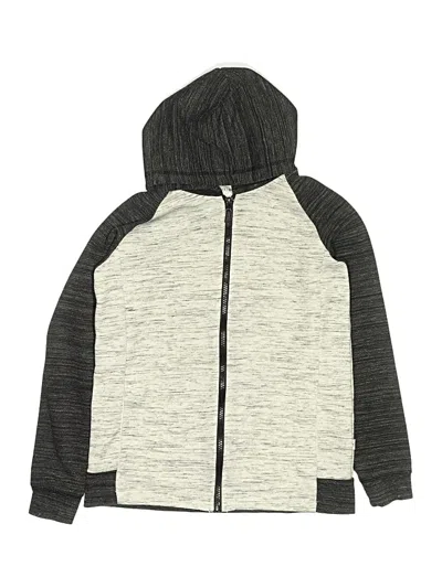 Pre-owned Assorted Brands Kids' Zip Up Hoodie In Gray