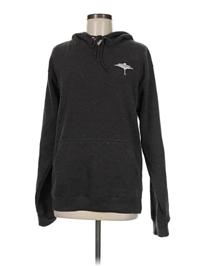 Pre-owned Assorted Brands Zip Up Hoodie In Gray