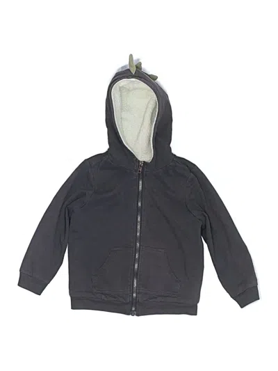 Pre-owned Assorted Brands Kids' Zip Up Hoodie In Gray