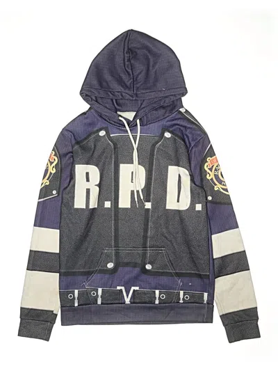 Pre-owned Assorted Brands Kids' Zip Up Hoodie In Gray