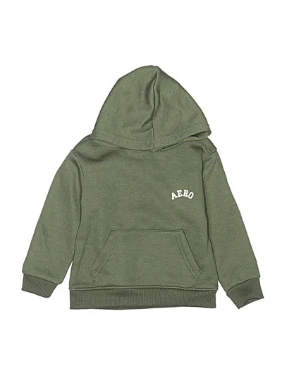 Pre-owned Assorted Brands Kids' Zip Up Hoodie In Green