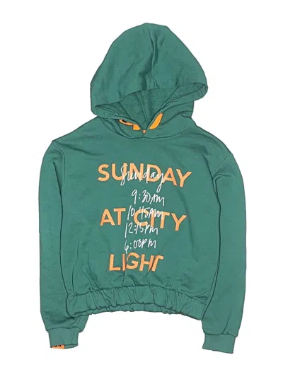 Assorted Brands Kids' Zip Up Hoodie In Green