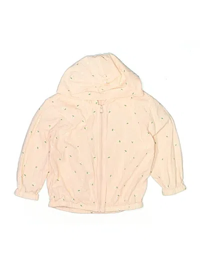 Pre-owned Assorted Brands Kids' Zip Up Hoodie In Pink