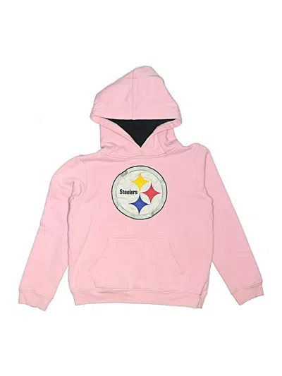 Pre-owned Assorted Brands Kids' Zip Up Hoodie In Pink