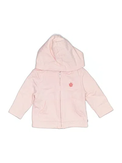 Pre-owned Assorted Brands Babies' Zip Up Hoodie In Pink
