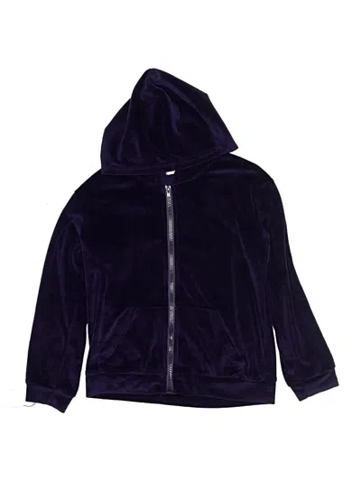 Pre-owned Assorted Brands Kids' Zip Up Hoodie In Purple