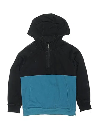 Pre-owned Assorted Brands Kids' Zip Up Hoodie In Teal