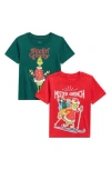 Assorted Kids' Grinch & Max 2-pack Sweaters In Green