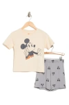 ASSORTED ASSORTED X DISNEY® KIDS' MICKEY MOUSE T-SHIRT & SHORTS SET
