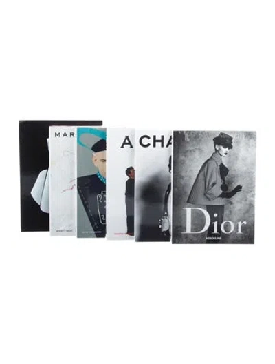 Pre-owned Assouline 5-piece Fashion Book Set In Multi