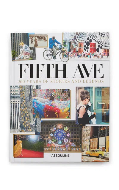 Assouline Fifth Ave Book Fifth Ave In White