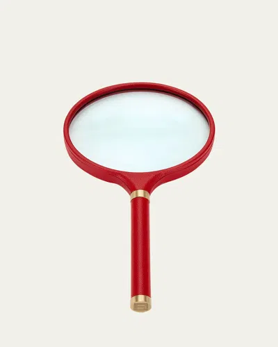 Assouline Archival Leather Magnifying Glass