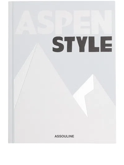 Assouline Aspen Style Book In Gray