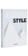 Assouline Aspen Style Book In Light Blue