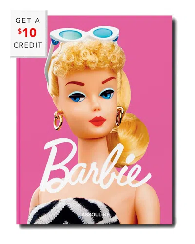 Assouline Barbie By Susan Shapiro With $10 Credit In Pink