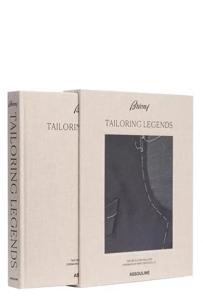 Assouline 'brioni: Tailoring Legends' Book In Sand
