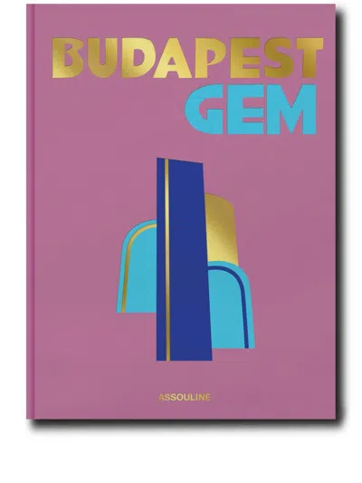 Assouline Budapest Gem Book In Purple