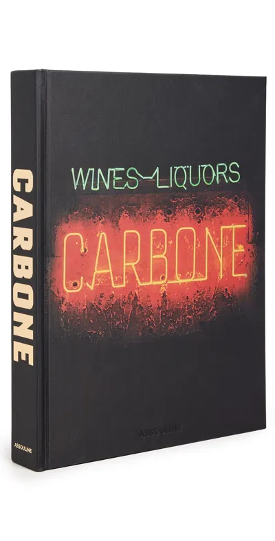 ASSOULINE CARBONE BOOK BLACK