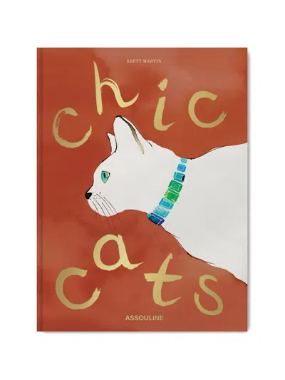 Assouline Chic Cats Book In Brown