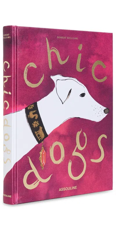 Assouline Chic Dogs Book Purple
