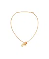 Assouline Chunky Threedimensional Initial Pendant In Gold
