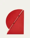 Assouline Cubist R Leather Bookend