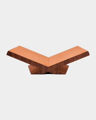 ASSOULINE CULTURE CLASSIC LEATHER BOOKSTAND