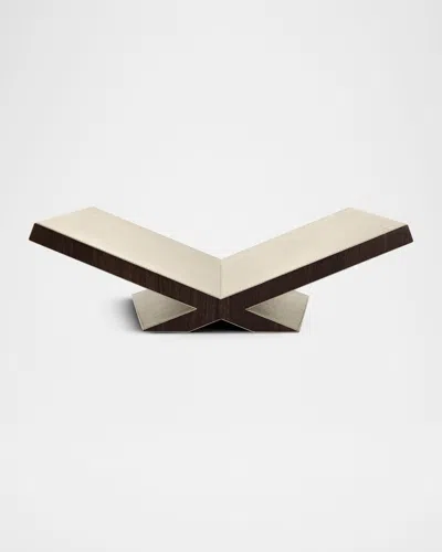 Assouline Culture Ultimate Leather Bookstand In Multi