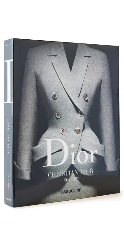 Assouline Dior By Christian Dior Book Black In Gray