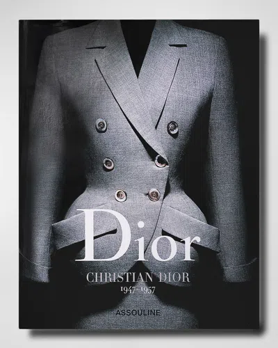 Assouline Dior By Christian Dior Hardcover Book In Grey