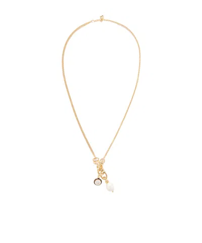 Assouline Double Drop Cubic Zirconia Necklace In Multi