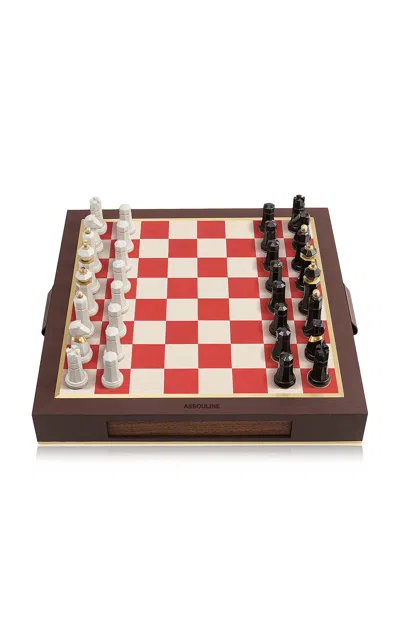 Assouline - Empire Chess Set - Brown In Multi
