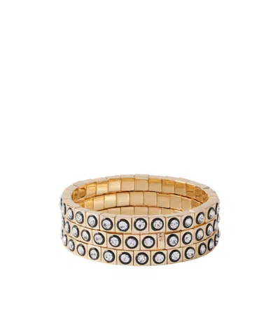 Assouline Enamel And Crystal Bracelets In Multi