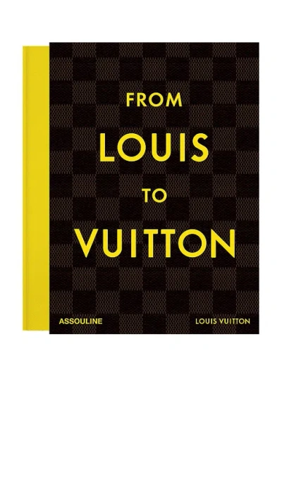 Assouline From Louis To Vuitton In Brown