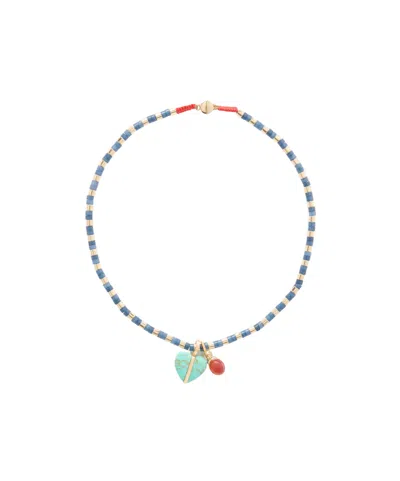 Assouline Gold-plated Necklace In Orange