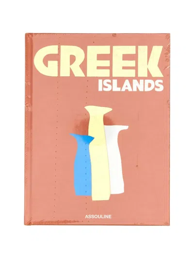 Assouline Greek Islands Coffee Table Book In Pink