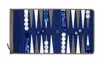 Assouline Hector Saxe Blue Backgammon Set