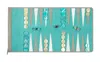 Assouline Hector Saxe Victor Travel Backgammon - Mint Backgammon Set