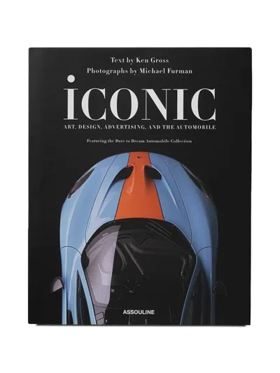 Assouline Iconic Art Design Book In Black